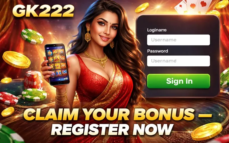 GK222 login page banner